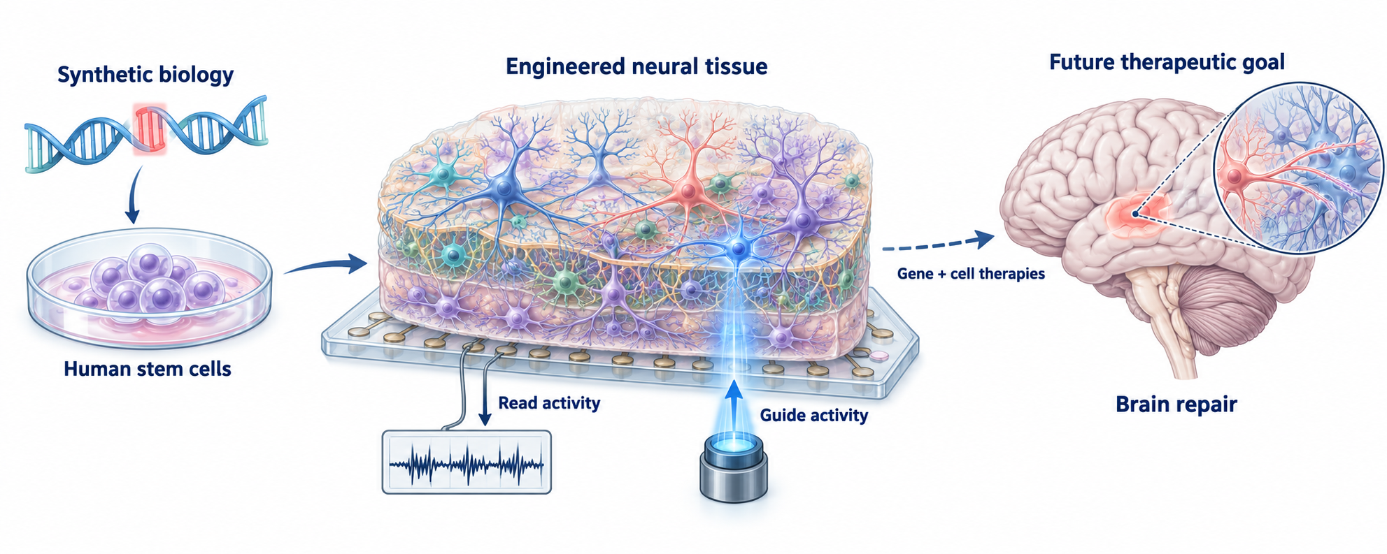 image for Engineering Human Neural Tissues for Gene and Cell Therapies